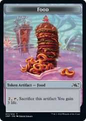 Zombie Employee // Food (011) Double-sided Token [Unfinity Tokens] | Local Legends