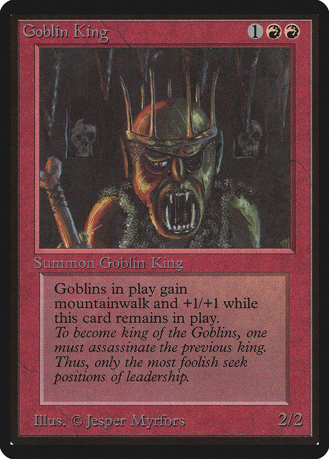 Goblin King [Beta Edition] | Golgari Games