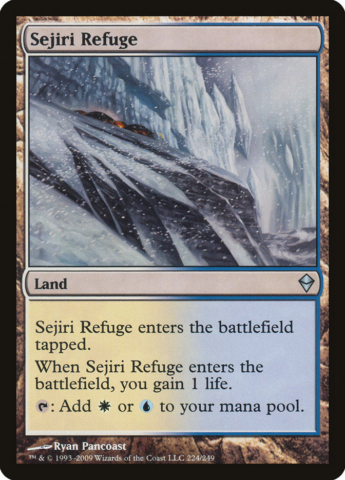 Sejiri Refuge [Zendikar] | Golgari Games