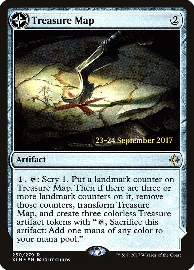 Treasure Map // Treasure Cove [Ixalan Prerelease Promos] | Golgari Games