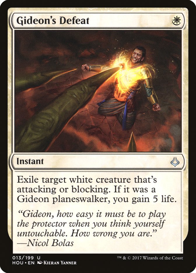 Gideon's Defeat [Hour of Devastation] | Local Legends