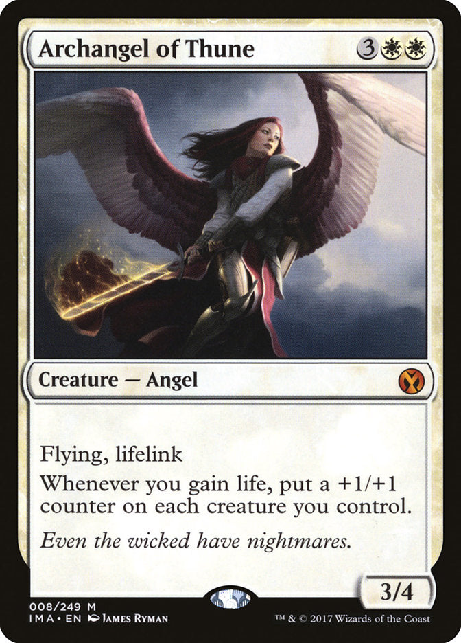 Archangel of Thune [Iconic Masters] | Golgari Games