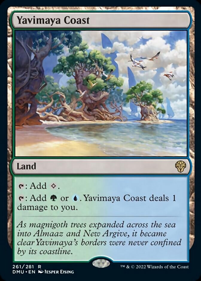 Yavimaya Coast [Dominaria United] | Local Legends