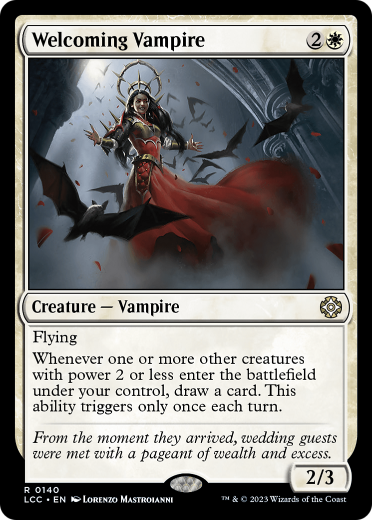 Welcoming Vampire [The Lost Caverns of Ixalan Commander] | Golgari Games