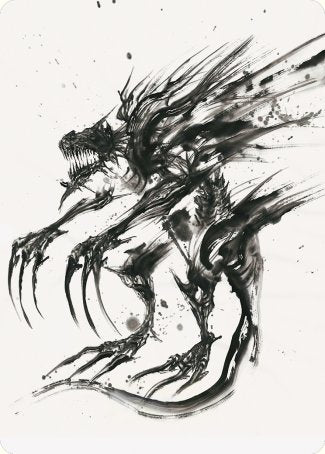 Phyrexian Obliterator Art Card [Phyrexia: All Will Be One Art Series] | Local Legends