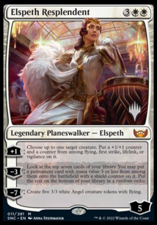 Elspeth Resplendent (Promo Pack) [Streets of New Capenna Promos] | Local Legends