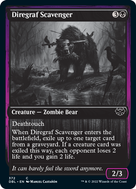 Diregraf Scavenger [Innistrad: Double Feature] | Golgari Games