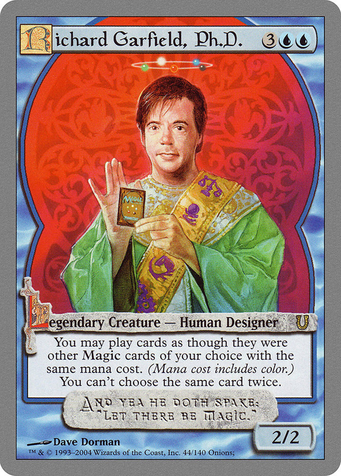 Richard Garfield, Ph.D. [Unhinged] | Golgari Games