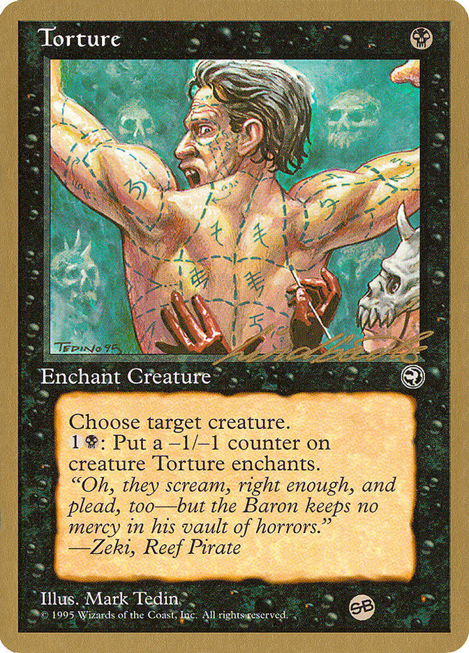 Torture (Leon Lindback) (SB) [Pro Tour Collector Set] | Local Legends