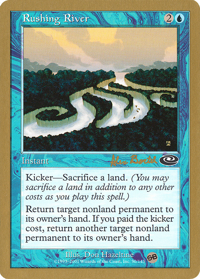 Rushing River (Alex Borteh) (SB) [World Championship Decks 2001] | Local Legends