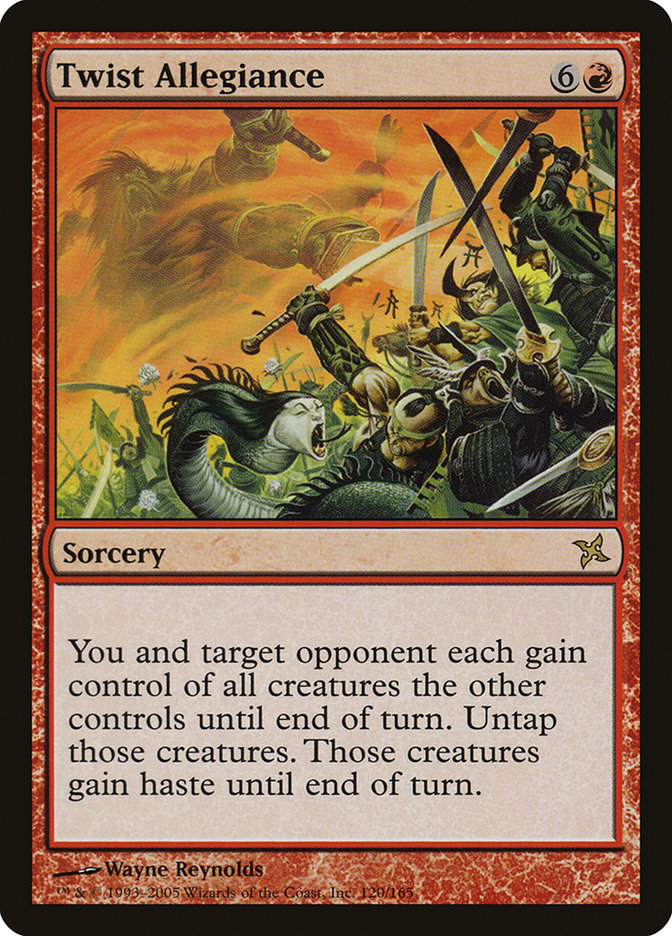 Twist Allegiance [Betrayers of Kamigawa] | Local Legends