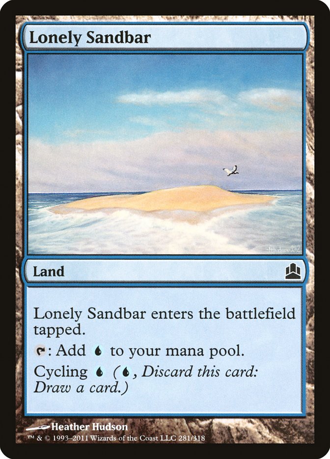 Lonely Sandbar [Commander 2011] | Local Legends