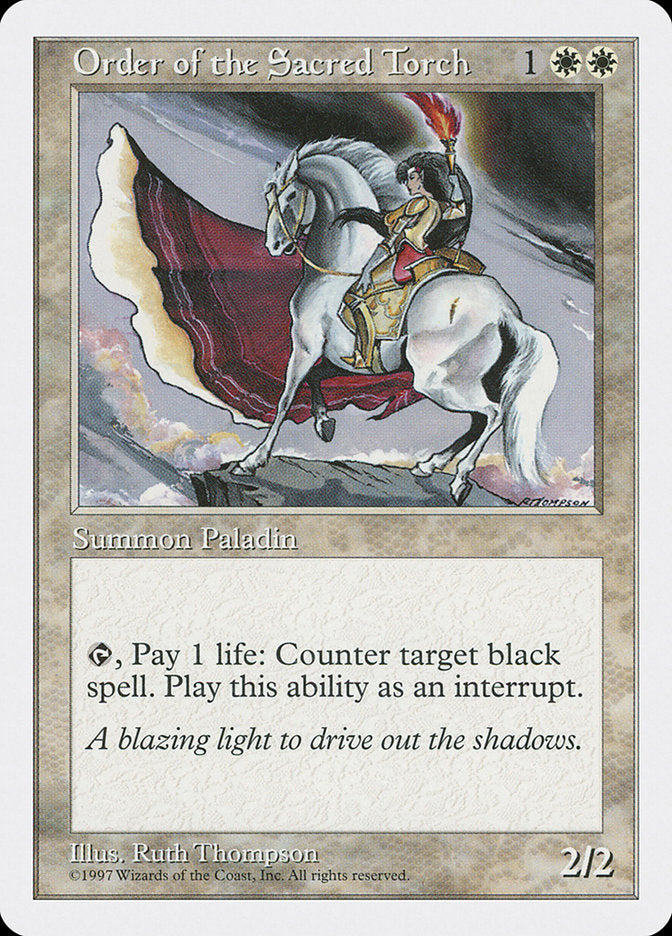 Order of the Sacred Torch [Fifth Edition] | Local Legends