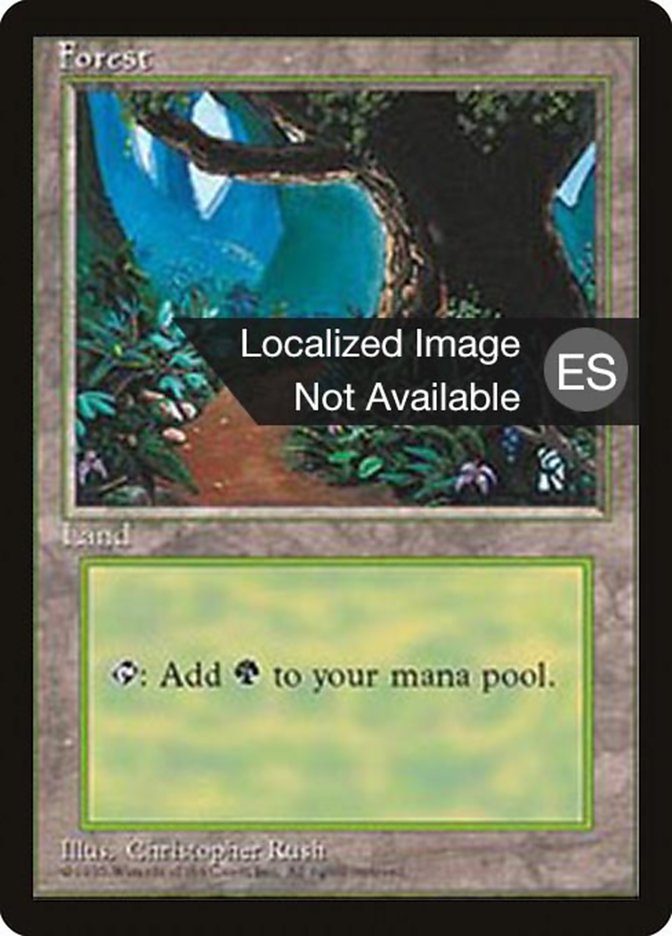 Forest (B) [Fourth Edition (Foreign Black Border)] | Local Legends