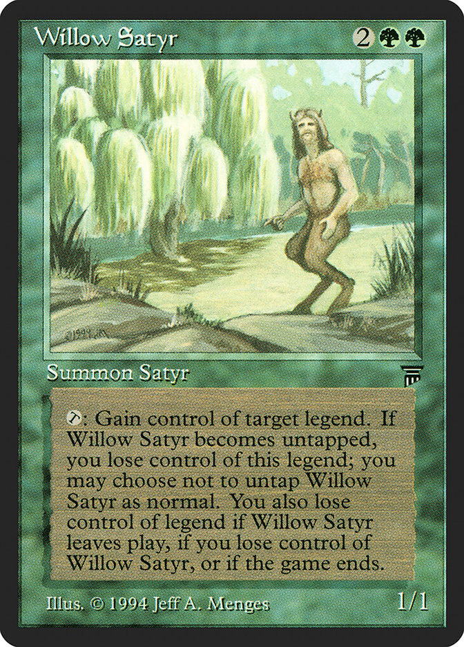 Willow Satyr [Legends] | Golgari Games