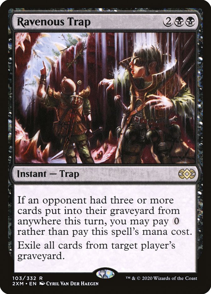 Ravenous Trap [Double Masters] | Local Legends