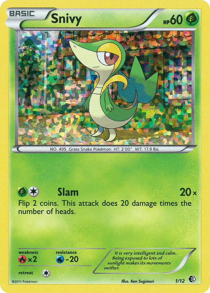 Snivy (1/12) [McDonald's Promos: 2011 Collection] | Golgari Games