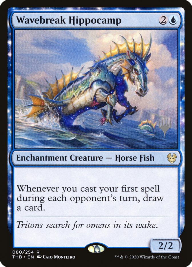 Wavebreak Hippocamp (Promo Pack) [Theros Beyond Death Promos] | Golgari Games