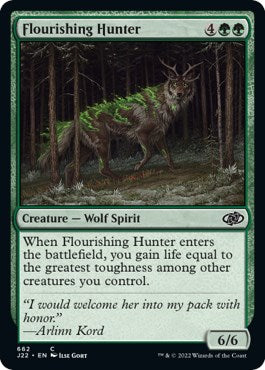 Flourishing Hunter [Jumpstart 2022] | Local Legends
