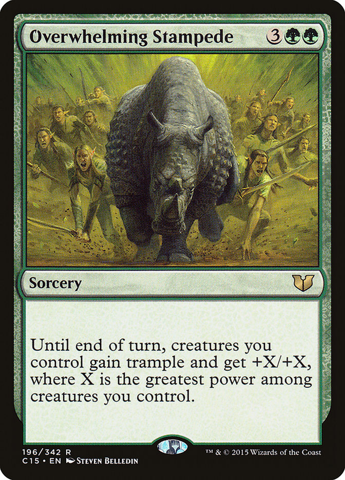 Overwhelming Stampede [Commander 2015] | Local Legends