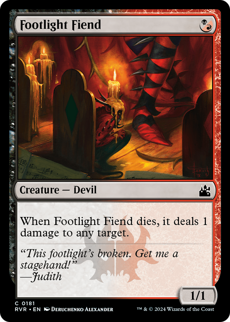 Footlight Fiend [Ravnica Remastered] | Local Legends