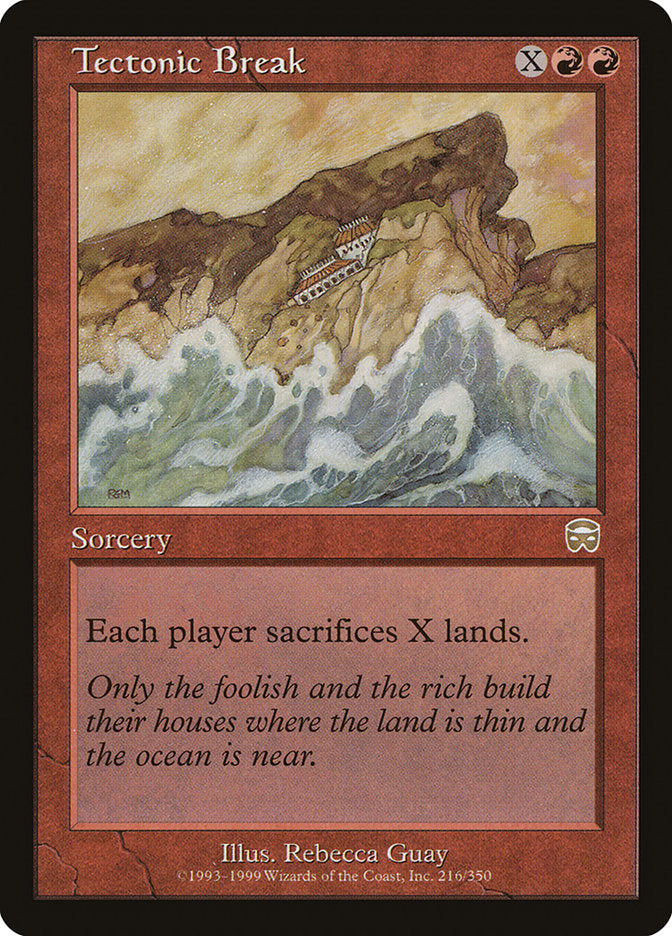 Tectonic Break [Mercadian Masques] | Local Legends