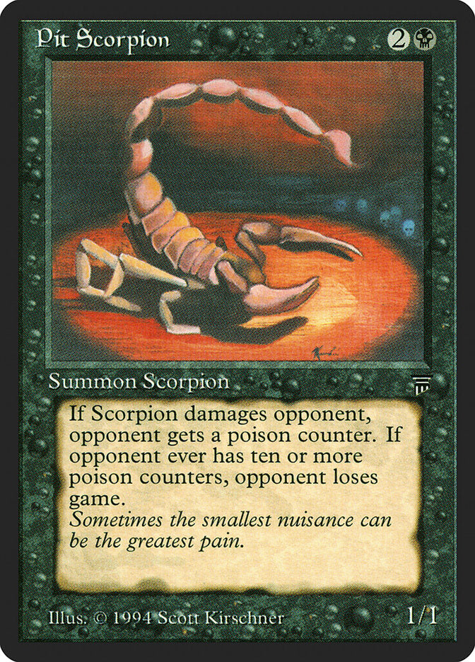 Pit Scorpion [Legends] | Golgari Games