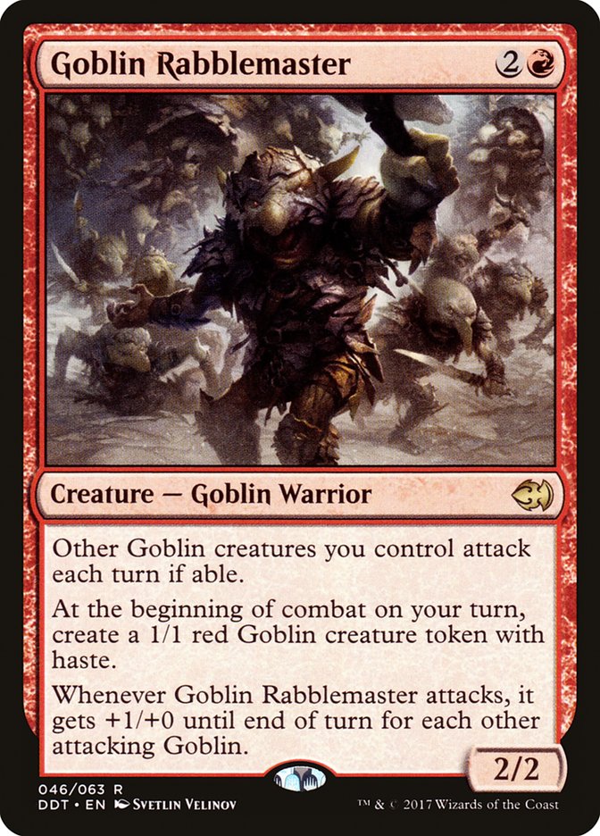 Goblin Rabblemaster [Duel Decks: Merfolk vs. Goblins] | Golgari Games