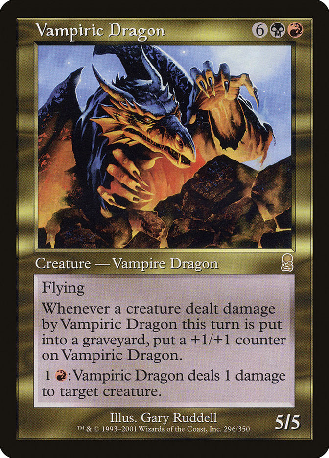 Vampiric Dragon [Odyssey] | Golgari Games