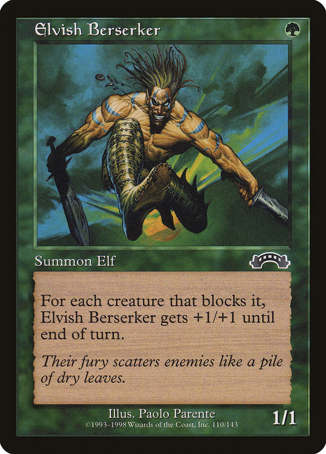 Elvish Berserker [Exodus] | Golgari Games