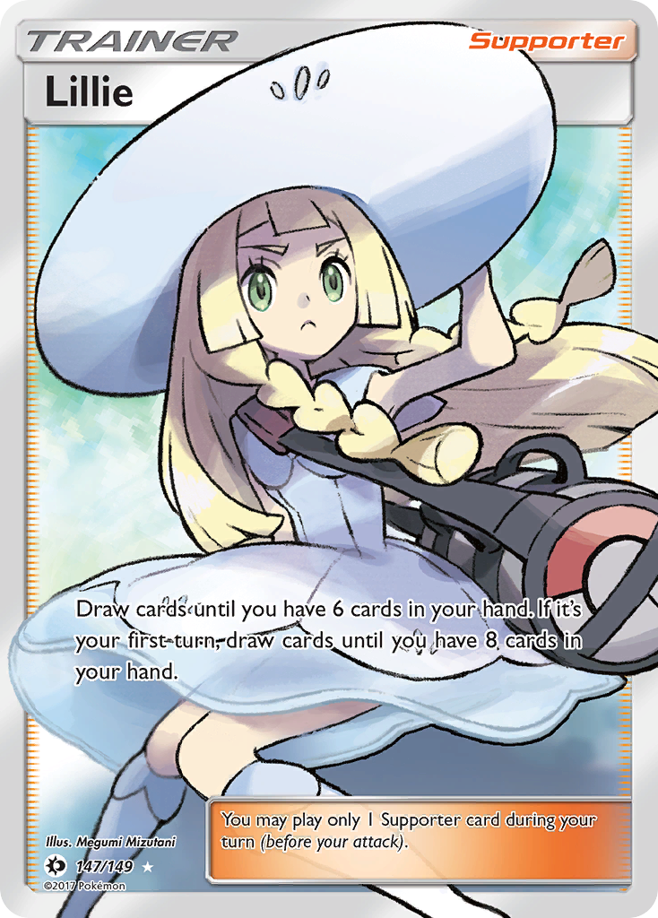 Lillie (147/149) [Sun & Moon: Base Set] | Golgari Games