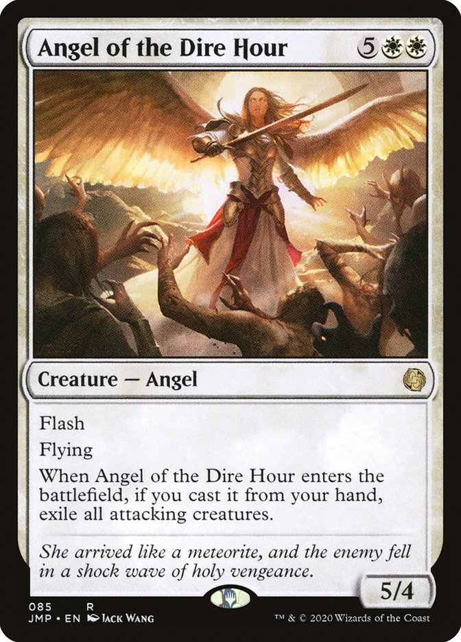 Angel of the Dire Hour [Jumpstart] | Golgari Games