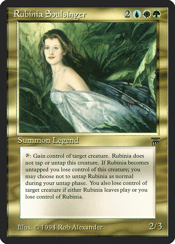 Rubinia Soulsinger [Legends] | Local Legends