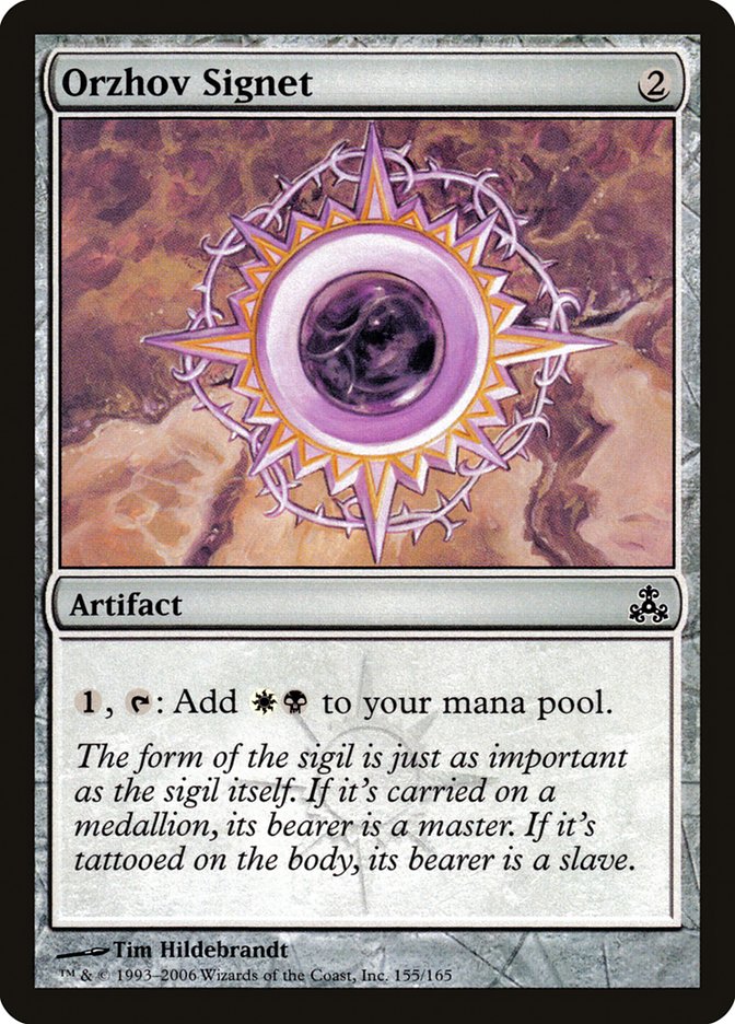 Orzhov Signet [Guildpact] | Local Legends