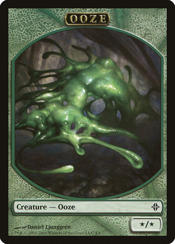 Ooze Token [Rise of the Eldrazi Tokens] | Golgari Games