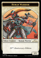 Human Warrior Token [30th Anniversary Tokens] | Local Legends