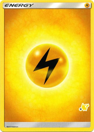 Lightning Energy (Pikachu Stamp #11) [Battle Academy 2020] | Local Legends