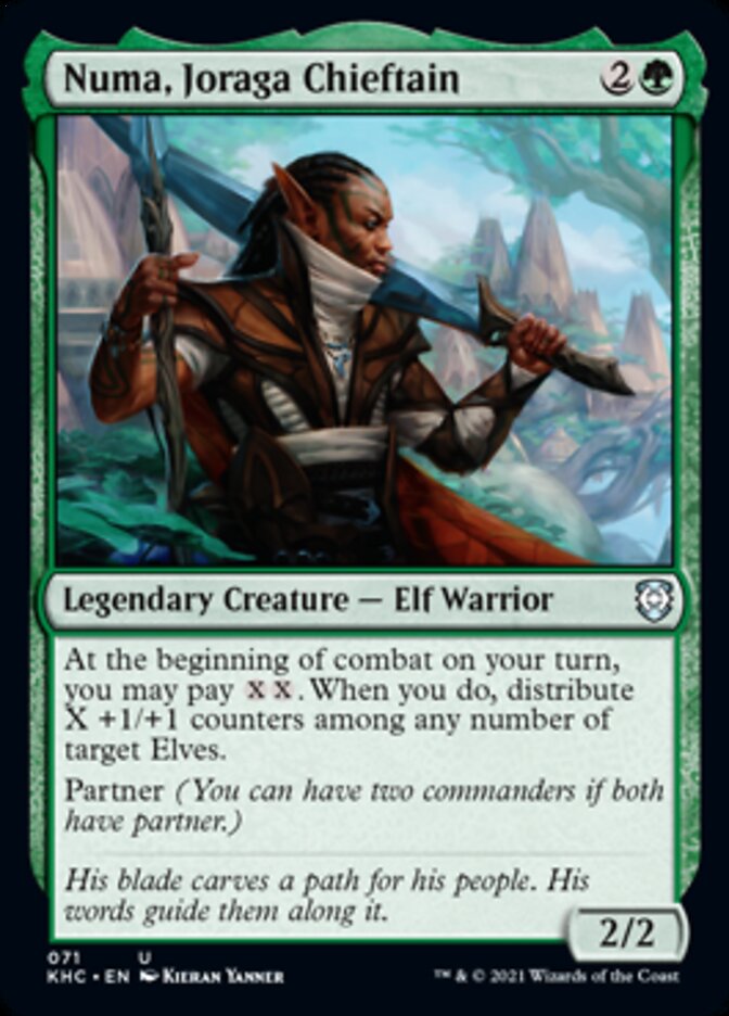 Numa, Joraga Chieftain [Kaldheim Commander] | Golgari Games