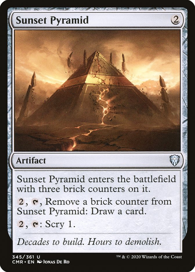 Sunset Pyramid [Commander Legends] | Golgari Games