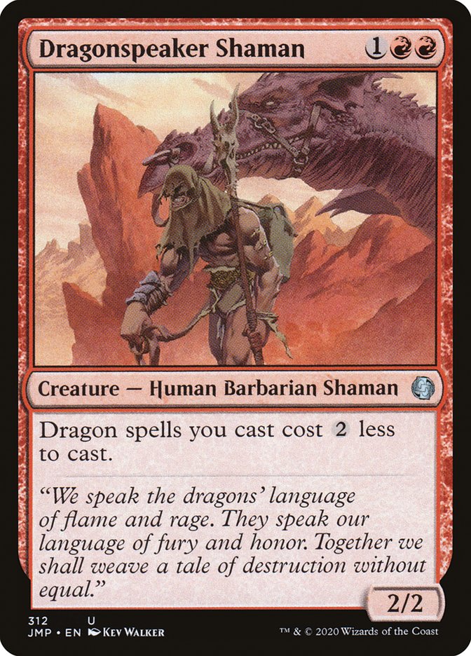 Dragonspeaker Shaman [Jumpstart] | Local Legends