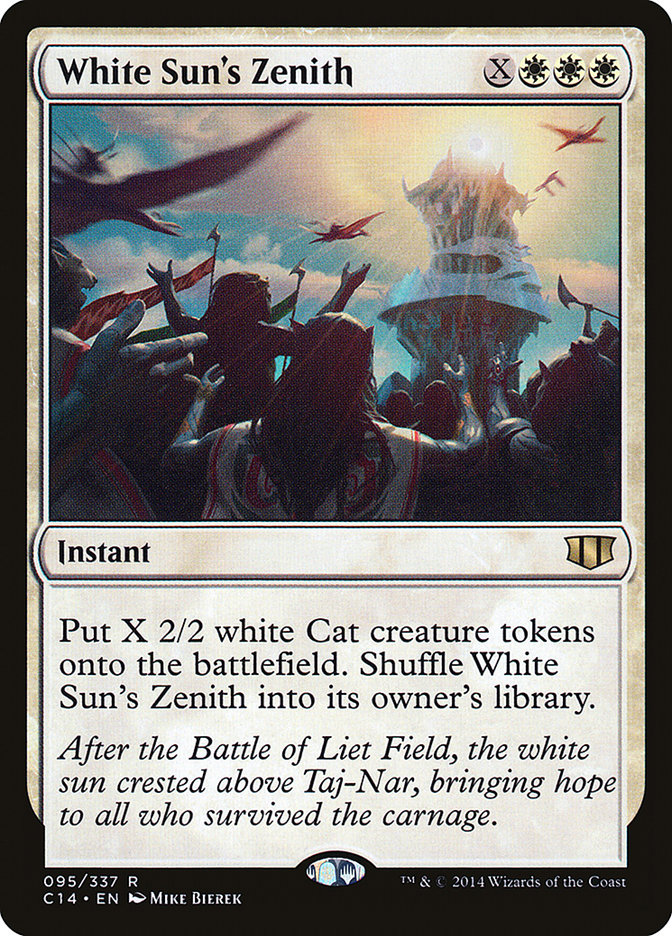 White Sun's Zenith [Commander 2014] | Local Legends