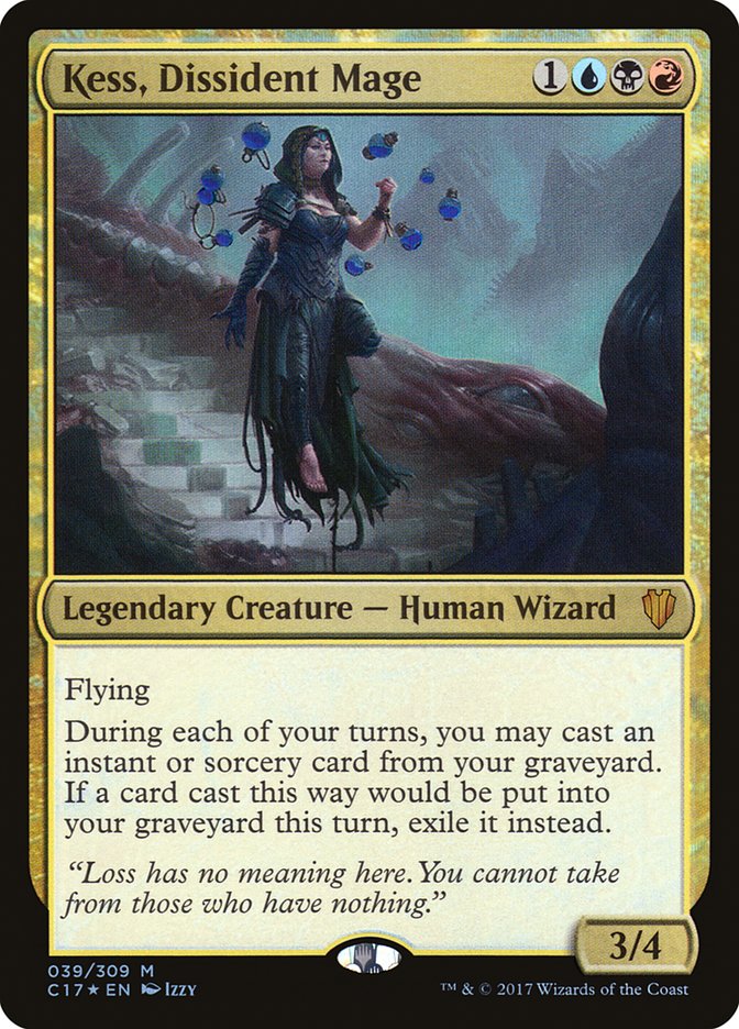 Kess, Dissident Mage [Commander 2017] | Local Legends