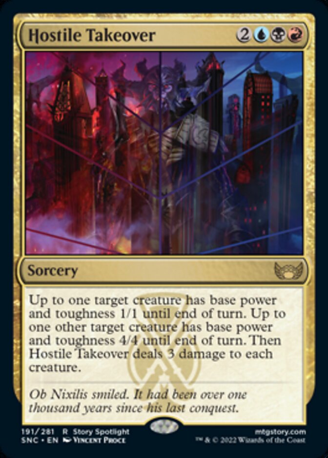 Hostile Takeover [Streets of New Capenna] | Local Legends