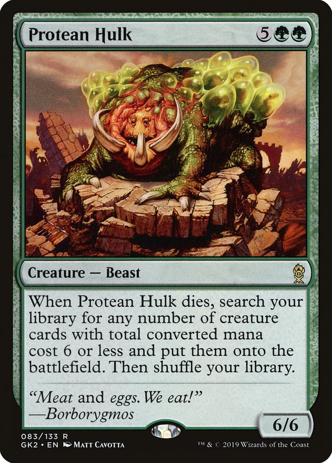 Protean Hulk [Ravnica Allegiance Guild Kit] | Local Legends
