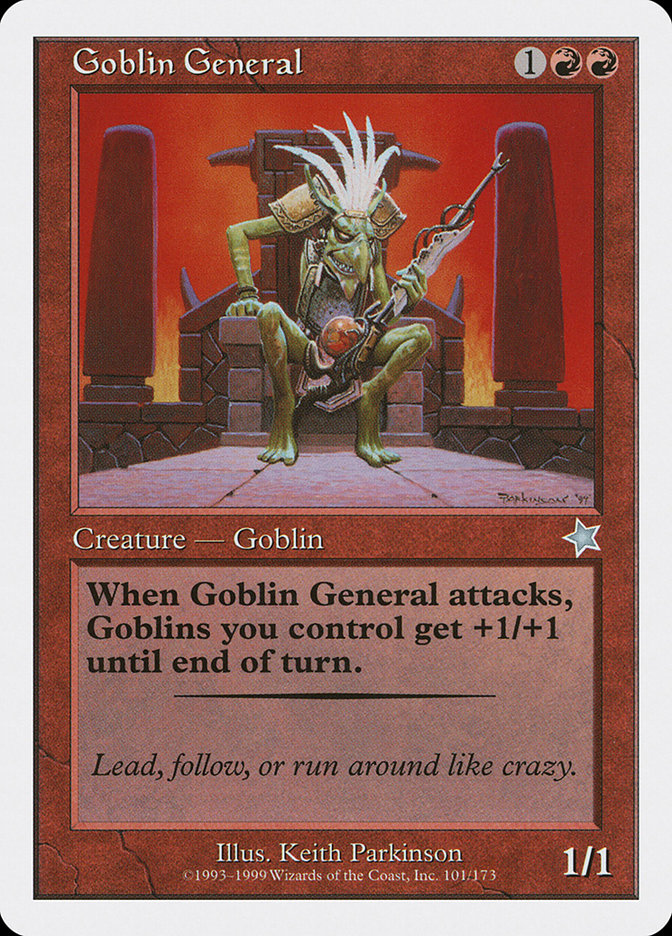 Goblin General [Starter 1999] | Golgari Games