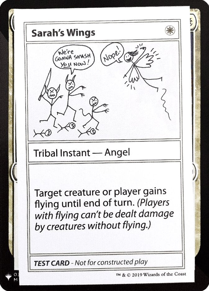 Sarah's Wings [Mystery Booster Playtest Cards] | Golgari Games