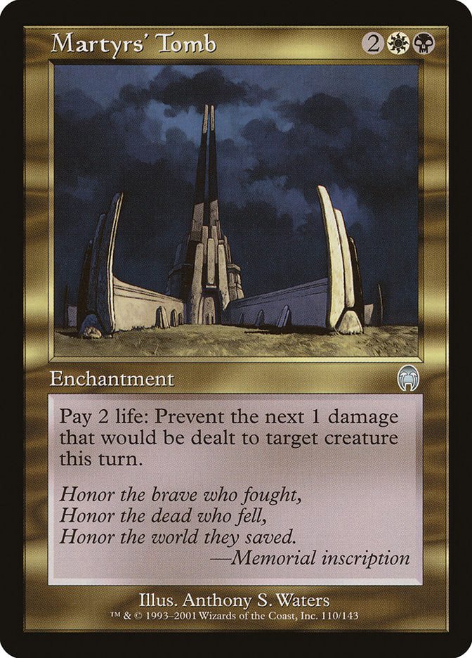 Martyrs' Tomb [Apocalypse] | Local Legends