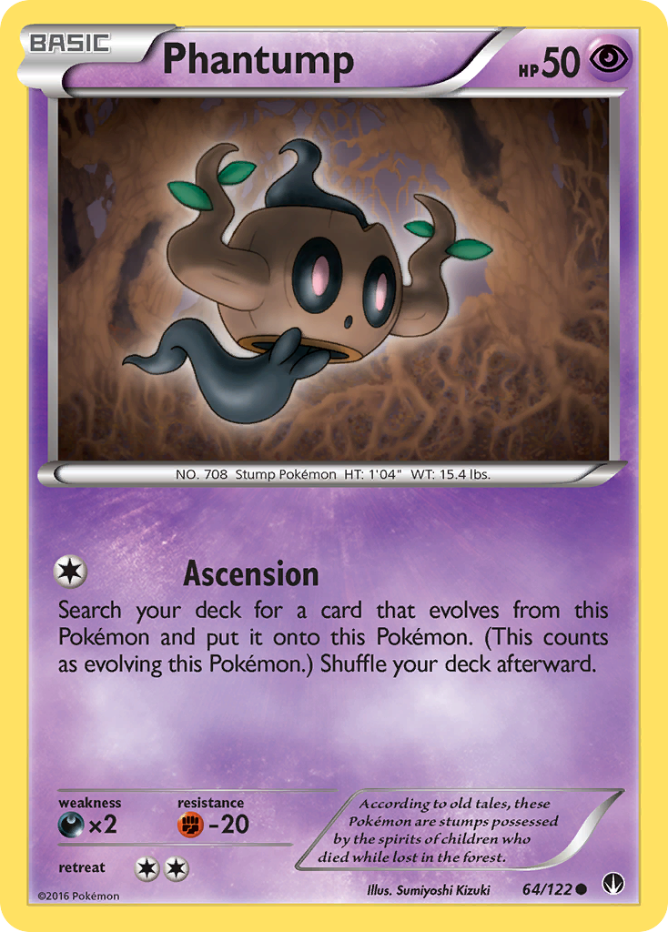 Phantump (64/122) [XY: BREAKpoint] | Golgari Games