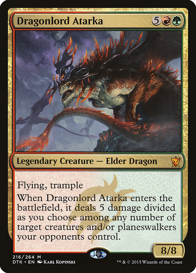 Dragonlord Atarka [Dragons of Tarkir] | Golgari Games