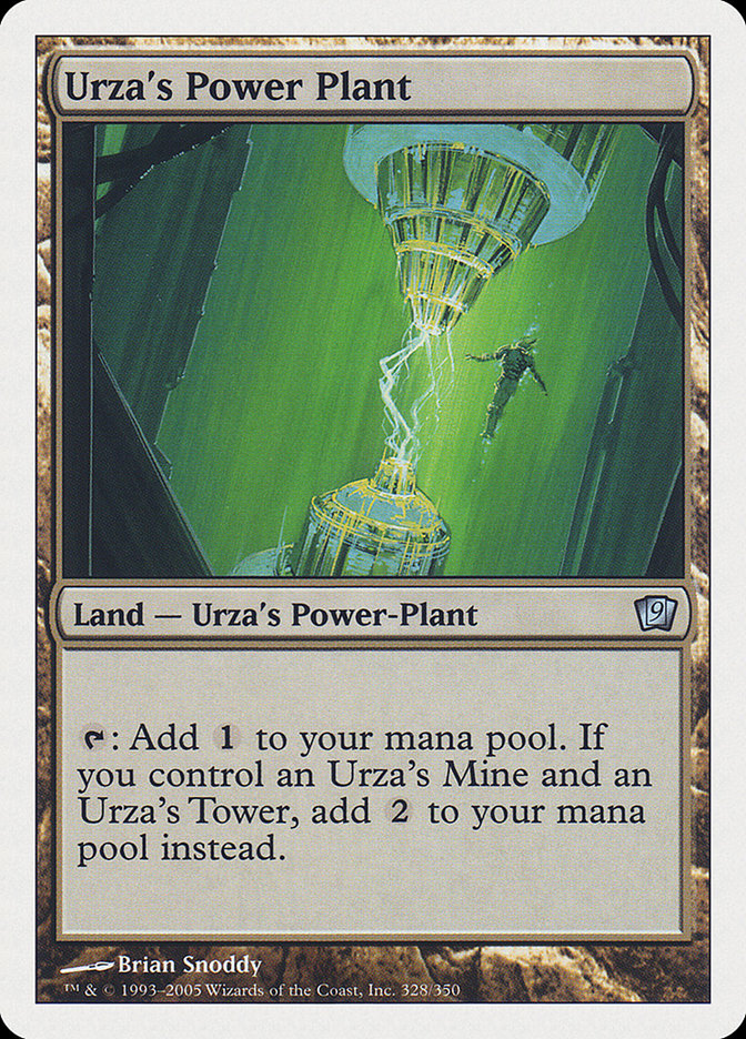 Urza's Power Plant [Ninth Edition] | Golgari Games